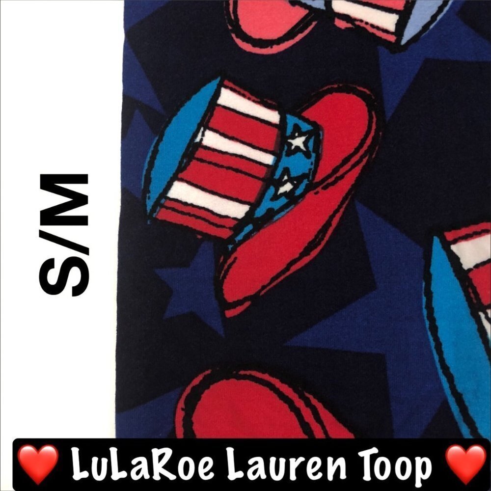 LuLaRoe Americana S/M Leggings brand new